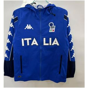 Mens Italy All Weather Windrunner Jacket Retro Blue 2025