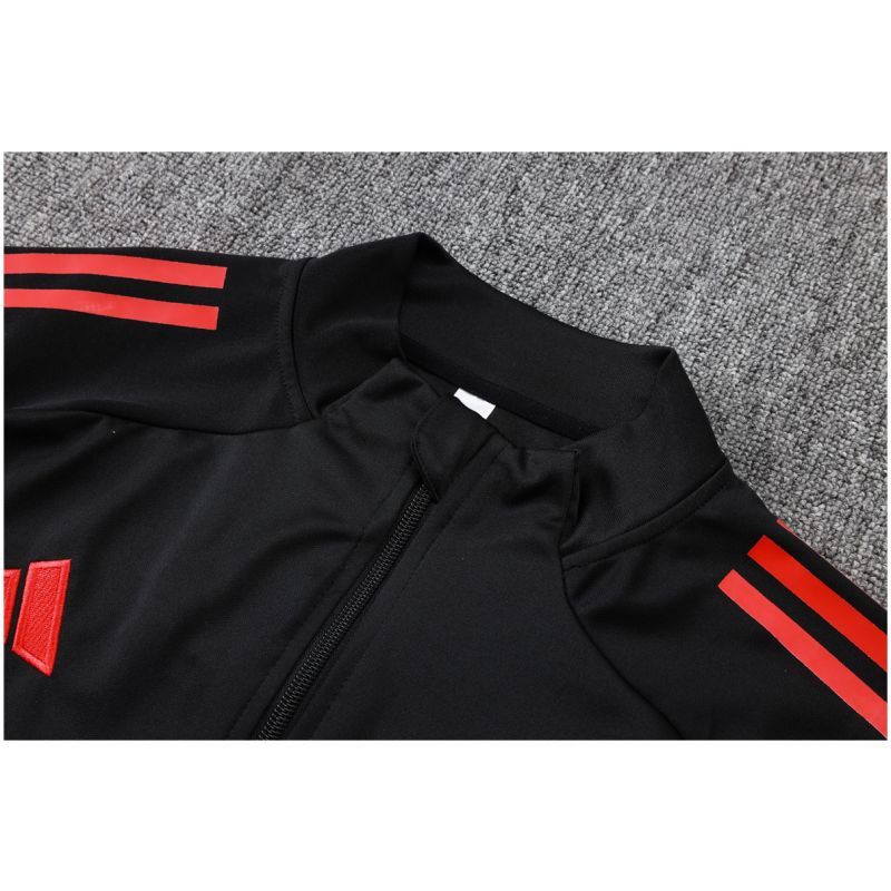 Mens Bayern Munich Jacket + Pants Training Suit Black 2025/26