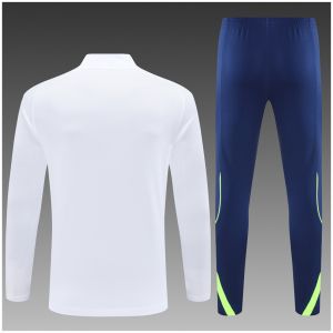 Kids Real Madrid Training Suit White 2025/26
