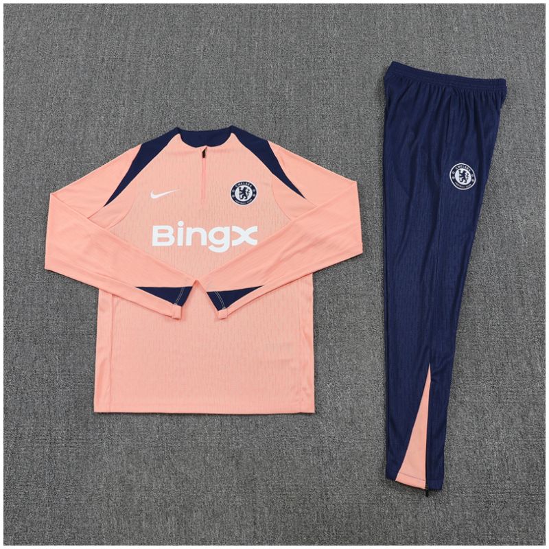 Kids Chelsea Training Suit Pink 2025/26