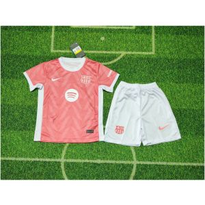 Kids Barcelona Special Edition Pink Jersey 2025/26