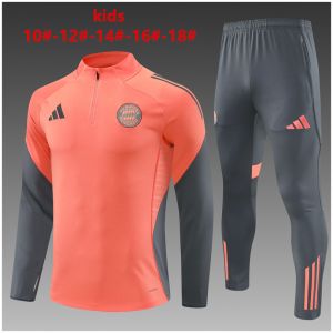 Kids Bayern Munich Training Suit Orange 2025/26