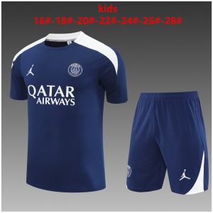 Kids PSG x Jordan Short Training Suit Royal 2025/26