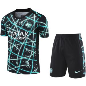 Mens Inter Milan Short Training Suit Black 2025/26
