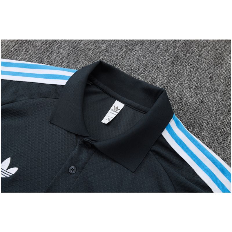 Mens Argentina Polo Shirt Dark Grey 2025