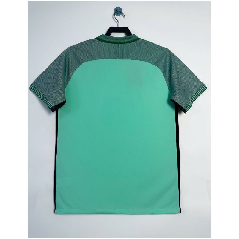 Mens Portugal Retro Away Jersey 2016