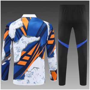 Kids Real Madrid Training Suit Blue 2025/26