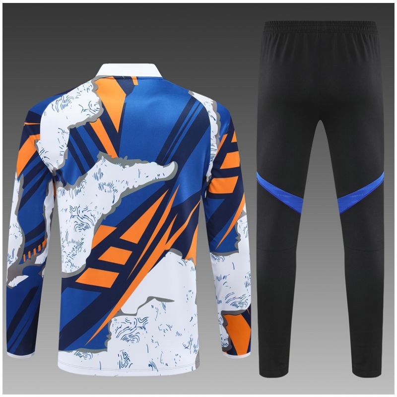 Kids Real Madrid Training Suit Blue 2025/26
