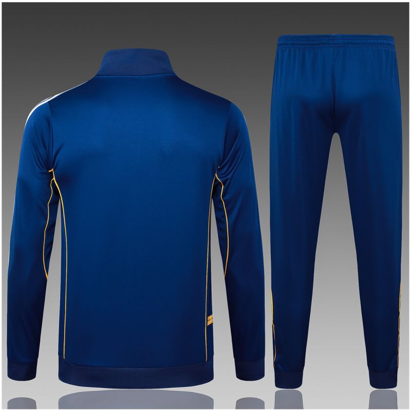 Kids Real Madrid Jacket + Pants Training Suit Navy 2025/26
