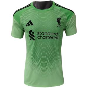 Mens Liverpool Goalkeeper Green Jersey 2025/26