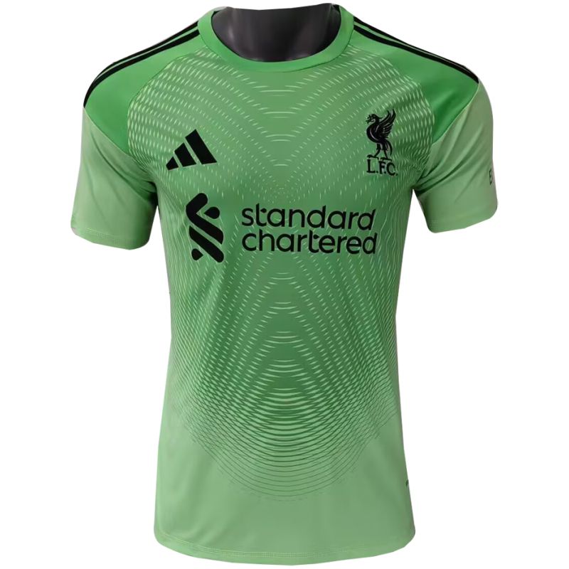 Mens Liverpool Goalkeeper Green Jersey 2025/26