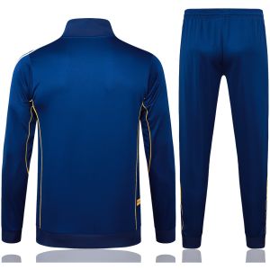 Mens Real Madrid Jacket + Pants Training Suit Navy 2025/26