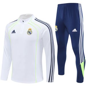 Mens Real Madrid Training Suit White 2025/26