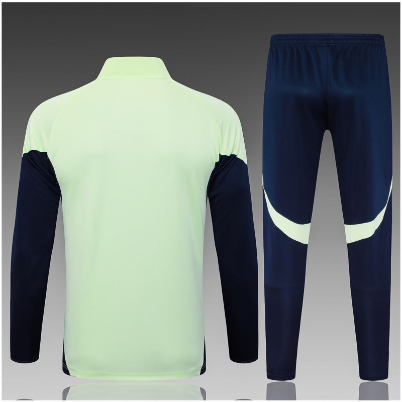 Kids Real Madrid Jacket + Pants Training Suit Light Green 2025/26
