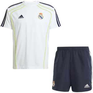 Kids Real Madrid UBP White Jersey 2025/26