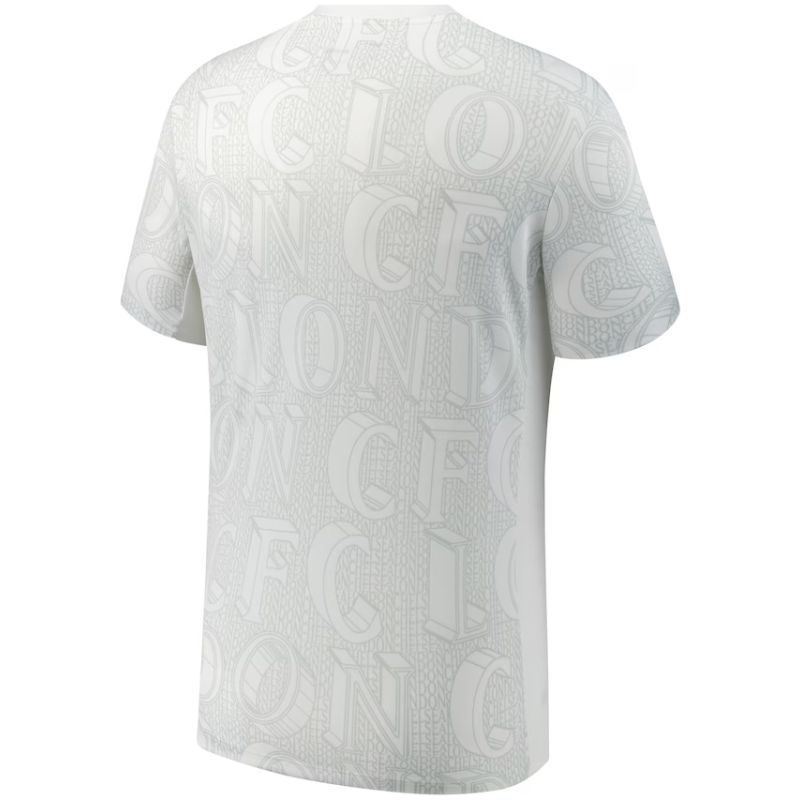 Mens Chelsea Academy Pro Pre-Match Performance Top – White 2025/26 – Match