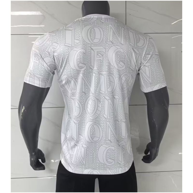 Mens Chelsea Short Training Jersey White 2025/26