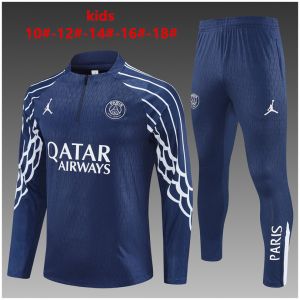 Kids PSG x Jordan Training Suit Champions League Royal 2025/26