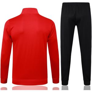 Mens Manchester United Jacket + Pants Training Suit Red 2025/26