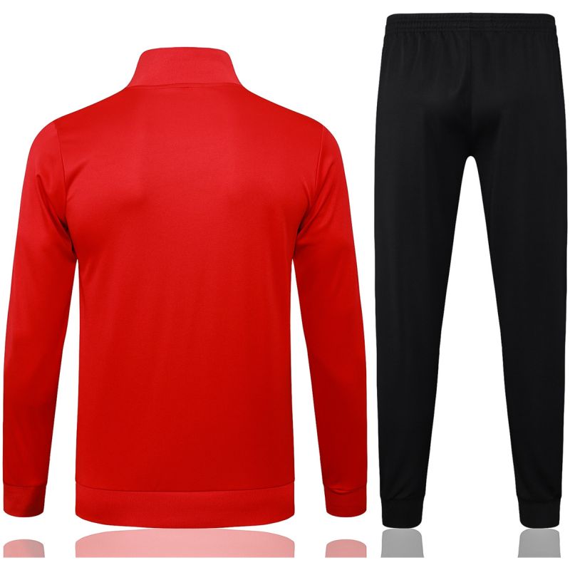 Mens Manchester United Jacket + Pants Training Suit Red 2025/26