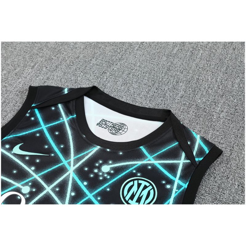 Mens Inter Milan Singlet Suit Black 2025/26