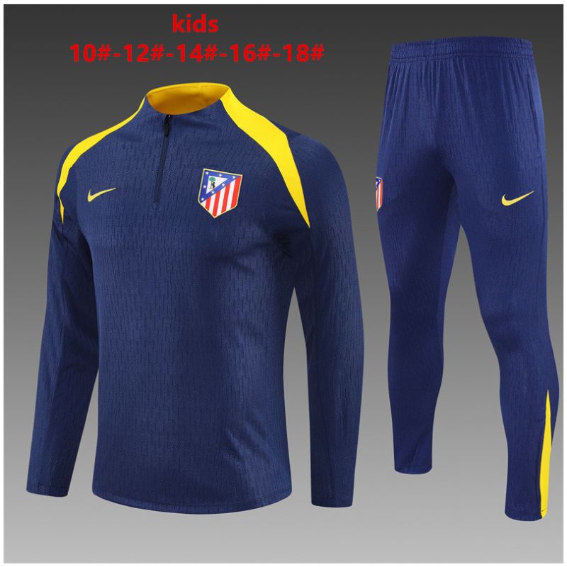 Kids Atletico Madrid Training Suit Navy 2025/26