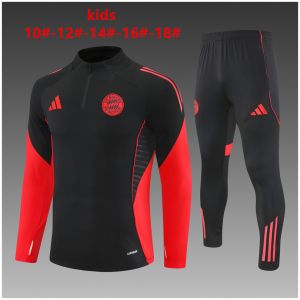 Kids Bayern Munich Training Suit Black 2025/26