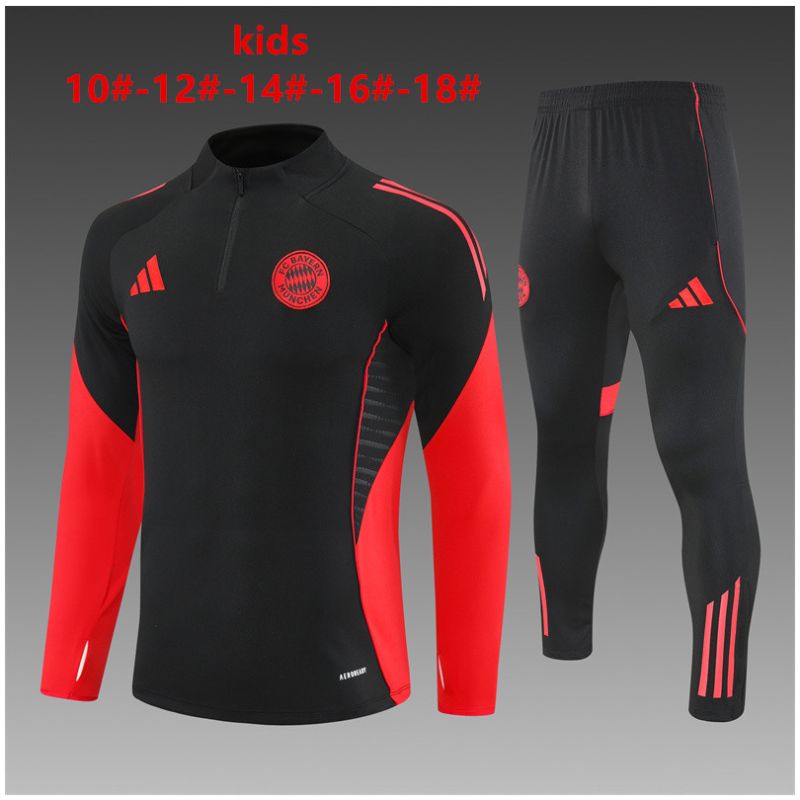 Kids Bayern Munich Training Suit Black 2025/26