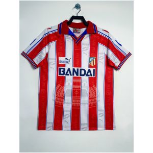 Mens Atletico Madrid Retro Home Jersey 1996/97