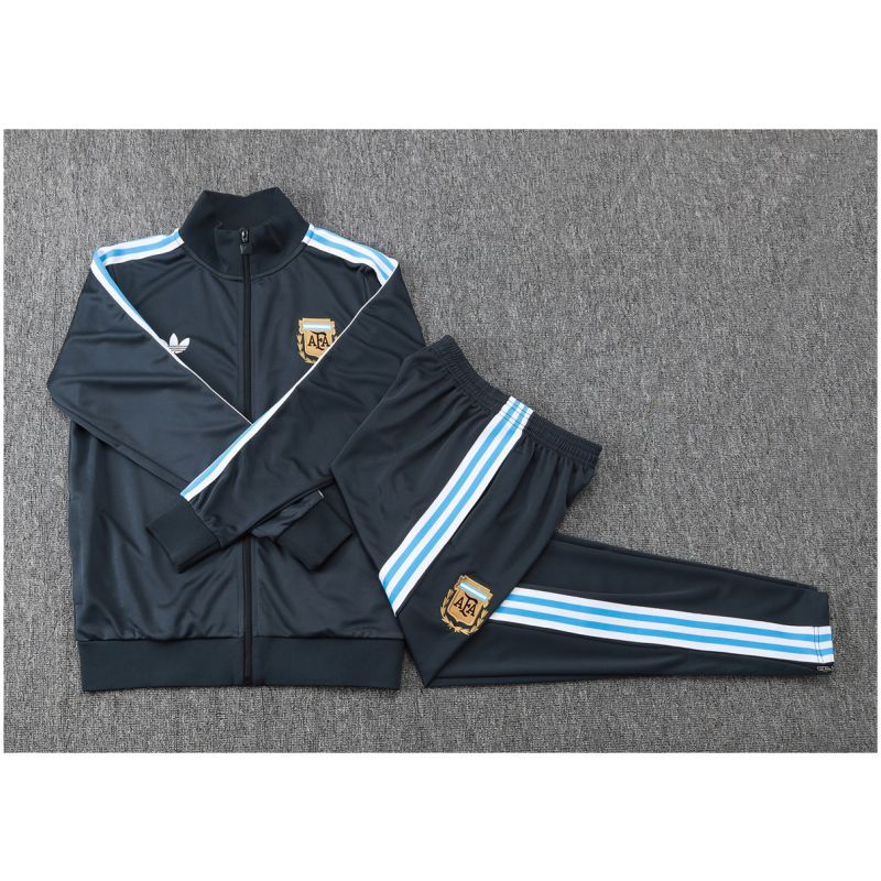 Kids Argentina Jacket + Pants Training Suit Dark Grey 2025