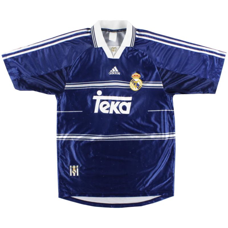 Mens Real Madrid Retro Away Jersey 1998/99