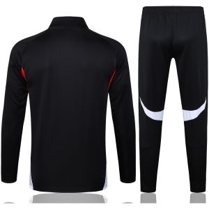 Mens Bayern Munich Jacket + Pants Training Suit Black 2025/26