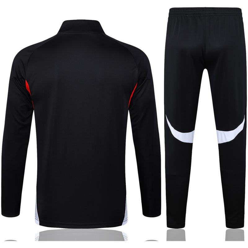 Mens Bayern Munich Jacket + Pants Training Suit Black 2025/26