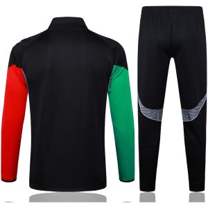 Mens Arsenal Jacket + Pants Training Suit Black 2025/26