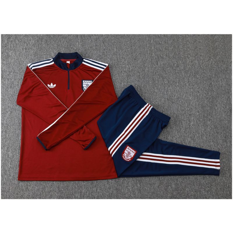 Kids Arsenal Training Suit Red 2025/26