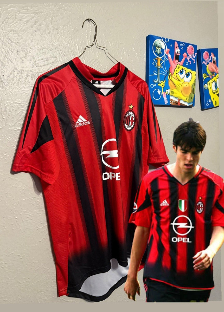 Mens AC Milan Retro Home Jersey 2004/05