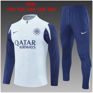 Kids Inter Milan Training Suit Light Grey 2025/26