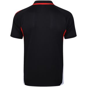 Mens Bayern Munich Polo Shirt Black 2025/26