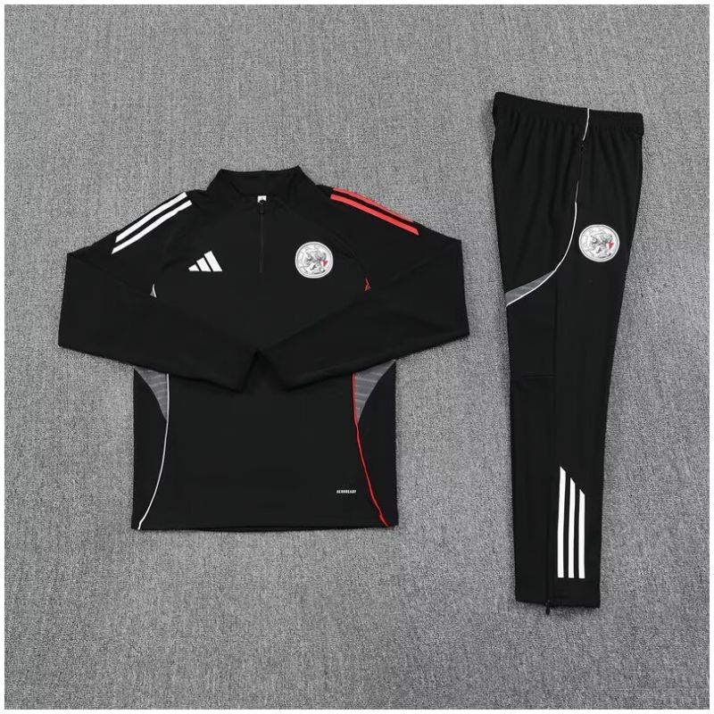 Kids Ajax Training Suit Black 2025/26