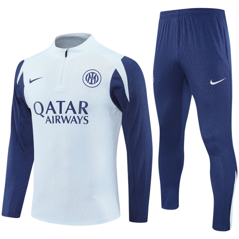 Mens Inter Milan Training Suit Light Grey 2025/26