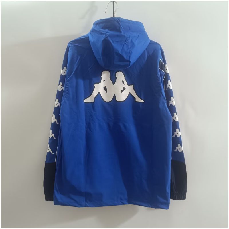 Mens Italy All Weather Windrunner Jacket Retro Blue 2025