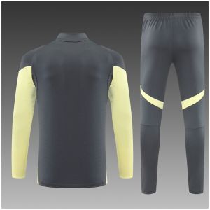 Kids Real Madrid Training Suit Grey 2025/26