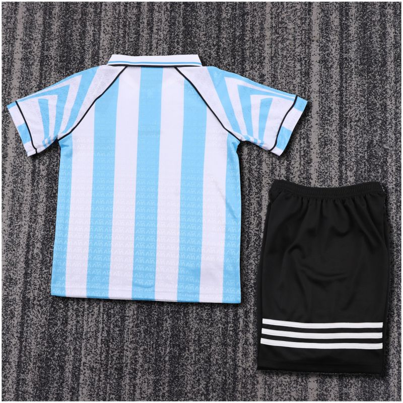 Kids Retro Argentina Home Jersey 1996/97