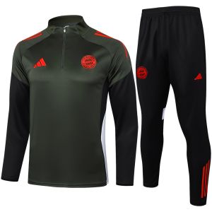 Mens Bayern Munich Training Suit Green 2025/26