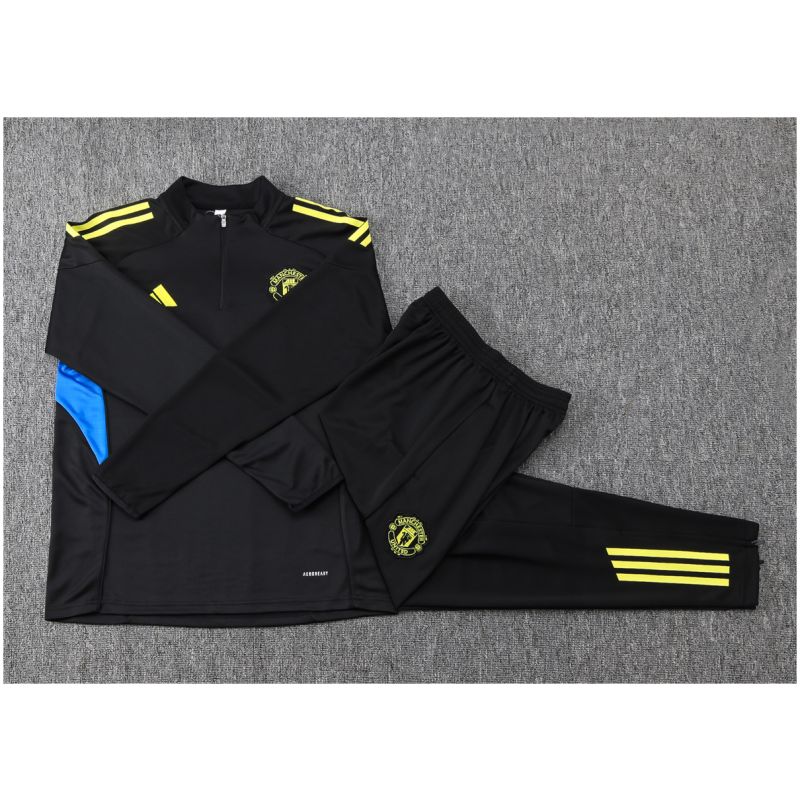 Kids Manchester United Training Suit Black 2025/26