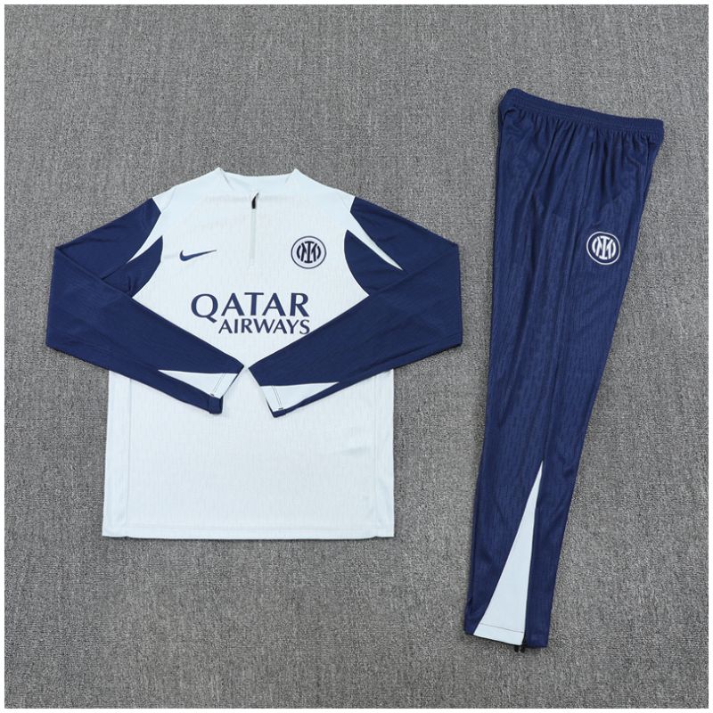 Kids Inter Milan Training Suit Light Grey 2025/26