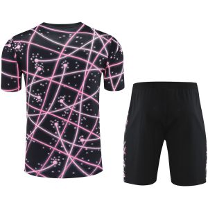 Mens PSG Short Training Suit Black 2025/26