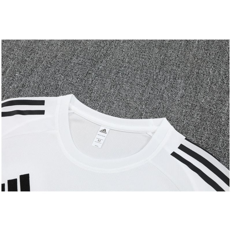Mens Manchester United Short Training Suit White II 2025/26