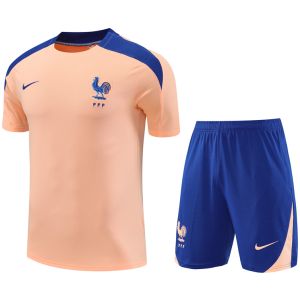Mens France Short Training Suit Pink 2025