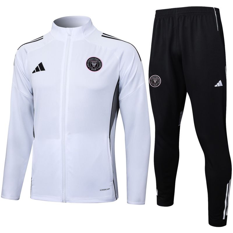 Mens Inter Miami C.F. Jacket + Pants Training Suit White 2025/26